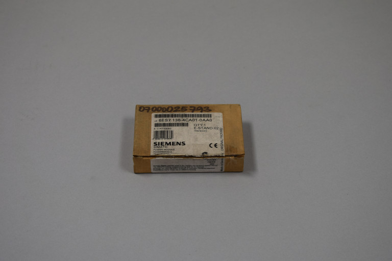 6ES7138-4CA01-0AA0 Nový obal otevřen