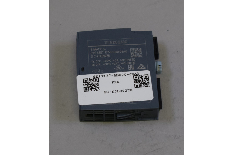 6ES7137-6BD00-0BA0 Benotzt