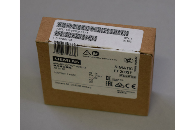 6ES7135-6GB00-0BA1 Novo u otvorenom pakiranju