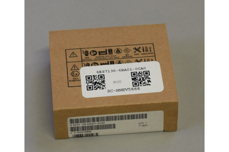 6ES7136-6BA01-0CA0 Novo u zatvorenom pakiranju
