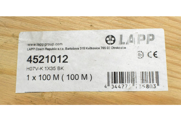 H07V-K 35 New in sealed package