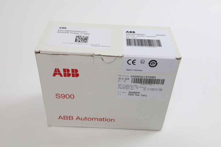 3BDH000602R1 SA920S New in sealed package