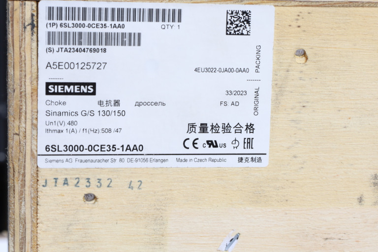 6SL3000-0CE35-1AA0 New in sealed package