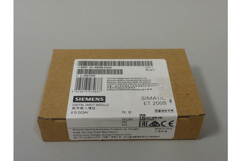 6ES7131-4BF00-0AA0 Neu in versiegelter Verpackung