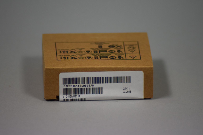 6ES7137-6BD00-0BA0 Nowe w zapieczętowanym opakowaniu