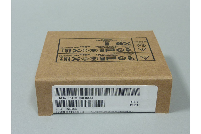 6ES7134-6GF00-0AA1 Ny i forseglet pakke