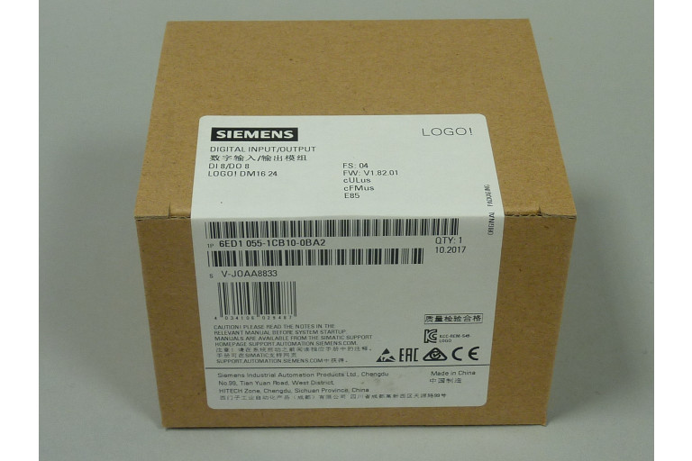 6ED1055-1CB10-0BA2 Ny i forseglet pakke